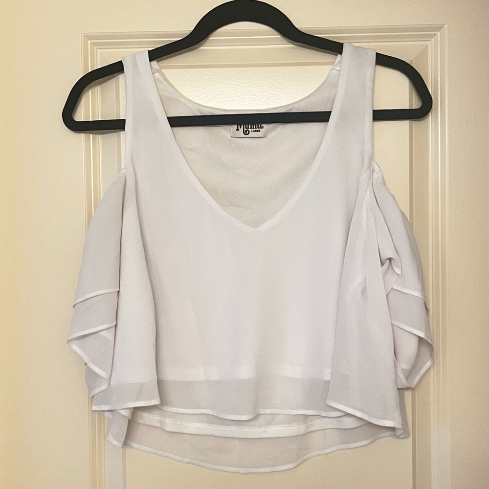 Show Me Your Mumu Flowy Crop Top